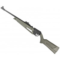 Винтовка пневматическая мультикомпрессионная Borner Flex Shot Multi-Pump, Green кал. 4,5 мм (пластик, 3 Дж)