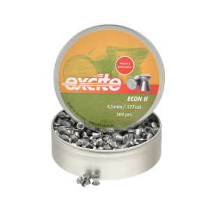 Пули H&N Excite Econ II 4,5 мм, 0,48 грамм, 500 штук Пули H&N Excite Econ II 4,5 мм, 0,48 грамм, 500 штук