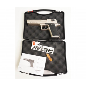 СХП Охолощенный пистолет Retay Eagle X Desert Eagle, кал. 9 мм, сатин СХП Охолощенный пистолет Retay Eagle X Desert Eagle, кал. 9 мм, сатин