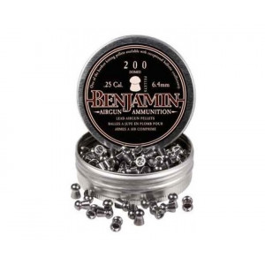 Пули Crosman Benjamin Discovery Domed 6,35 мм, 1,80 грамм, 200 штук Пули Crosman Benjamin Discovery Domed 6,35 мм, 1,80 грамм, 200 штук