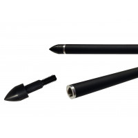 Стрела арбалетная микс карбон Centershot Toxic 20" Half Moon Nock